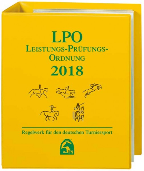 Leistungs-Prüfungs-Ordnung (LPO) 2018 mit Ordner